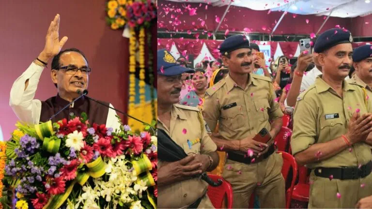 mp-policemen willget a big gift from cm shivraj they will get weekly off also made these announcements