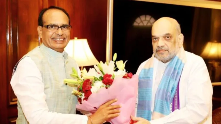 bhopal politics MP Chunav 2023 Amit Shah CM Shivraj Singh Chauhan BJP MP Politics MP News MP BJP Congress Kamal Nath Madhya Pradesh news