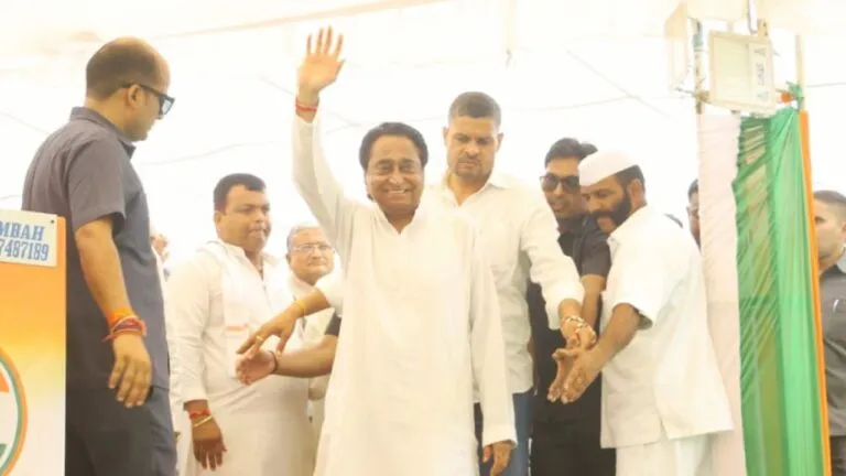 Kamal Nath's big allegation on CM Shivraj, "This man is a businessman, saddened to see the condition of Morena"