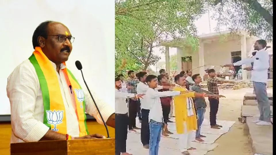 mp election protest against BJP candidate Lal Singh Arya Gohad Kushwaha community