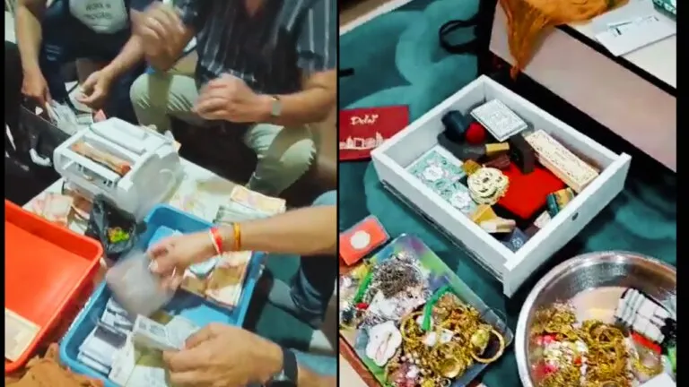 महीने के 35 हजार पाने वाले स्टोर कीपर के पास मिली 10 करोड़ की संपत्ति Store keeper with salary of 35 thousand got black money of 10 crores Lokayukta raid from Bhopal to Vidisha