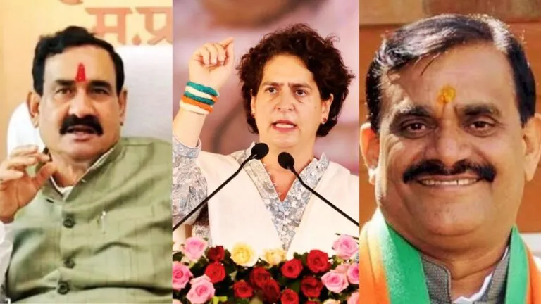 BJP Priyanka Gandhi Madhya Pradesh News congress MP News Bhopal News Madhya Pradesh News In Hindi Madhya Pradesh News priyanka gandhi twitter MP Election 2023 mp breaking news
