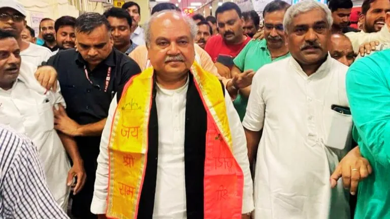 Narendra Singh Tomar 50 percent commission govt Congress uprooted MP election dirty politics