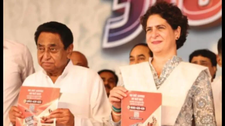 प्रियंका गांधी, कमलनाथ और अरुण यादव पर इंदौर में FIR, ट्वीट किया था 50% कमीशन वाली एमपी सरकार priyanka, priyanka gandhi, congress, mp congress, mp news, mp politics mp news update