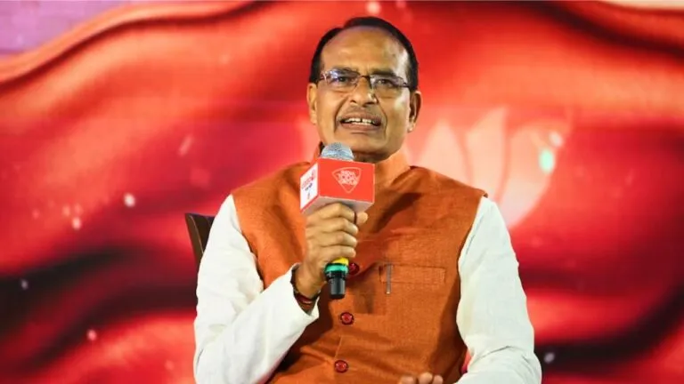 CM Shivraj Singh Chouhan, BJP Shivraj Singh Chouhan Madhya Pradesh CM Shivraj Singh Chouhan CM Shivraj Singh Chouhan at Madhya Pradesh Panchayat