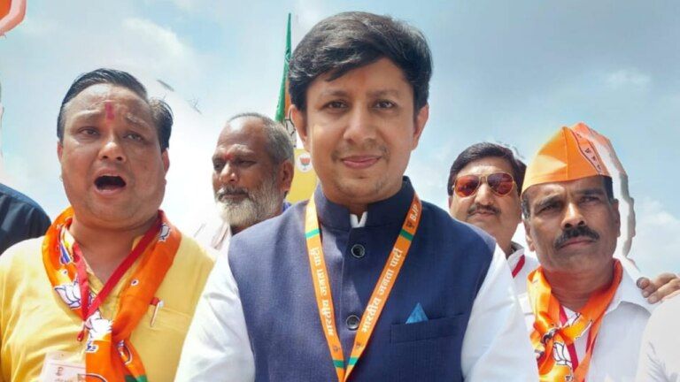 MLA Akash Vijayvargiya, Akash Vijayvargiya, MP Election 2023, MP BJP, Bhopal BJP Office