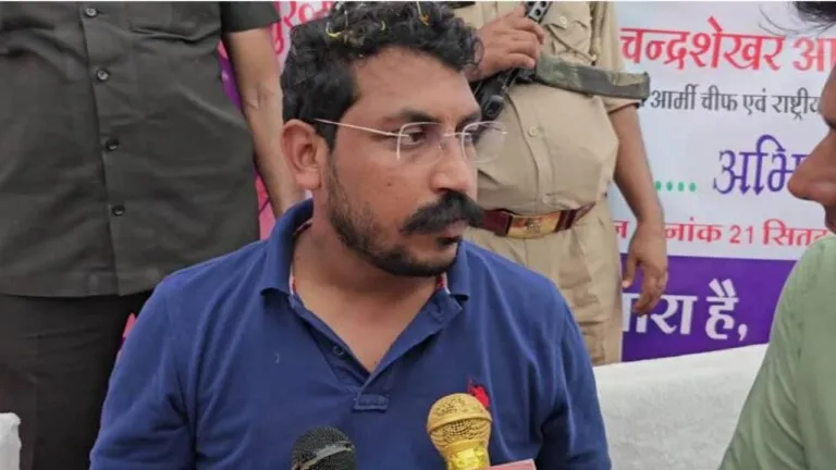 भीम आर्मी चीफ चंद्रशेखर आजाद ने क्यों बोला CM शिवराज दिनदहाड़े खरीद रहे हैं वोट Bhim Army Chief, Chandrashekhar Azad, CM Shivraj Singh Chouhan, MP Election 2023