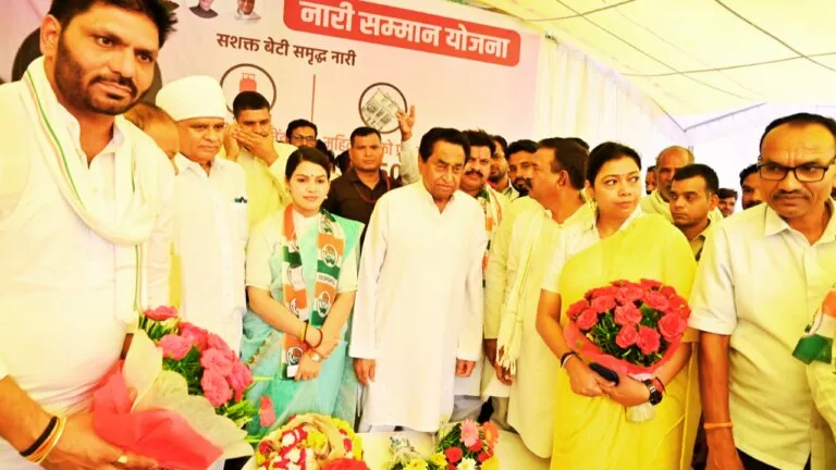 MP Election BJP AFFECTED PARTY LEADERS LEAVING Join Congress MP POLLS