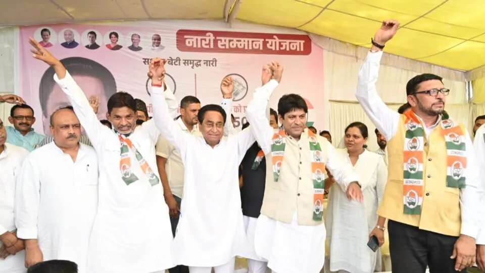 BJP suffers setback Ex-MP Bodh Singh Bhagat Budhni leader Rajesh Patel quit MP elections