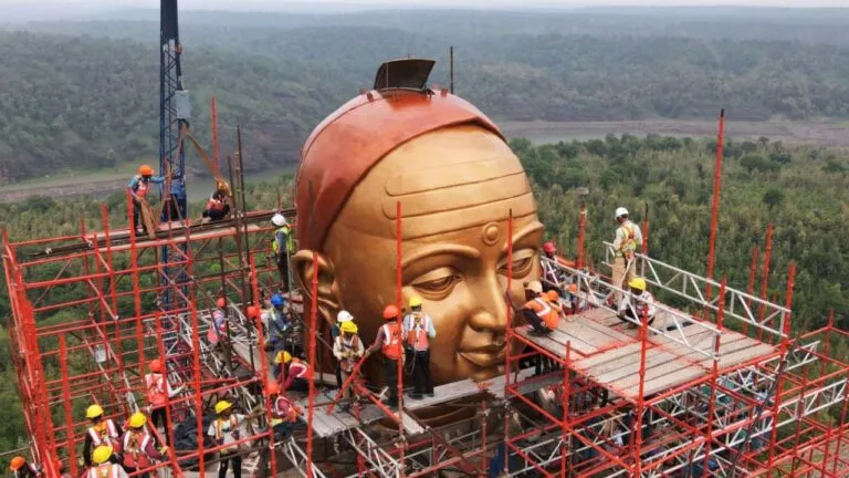 Statue of Oneness, 108 feet high statue of Adi Shankaracharya, pilgrimage site Omkareshwar, Omkareshwar, Omkar Parvat, Advaita Vedanta Peeth, Shivraj Singh Chauhan, CM Shivraj Singh Chauhan, Omkareshwar of Khandwa district, Mandhata Parvat of