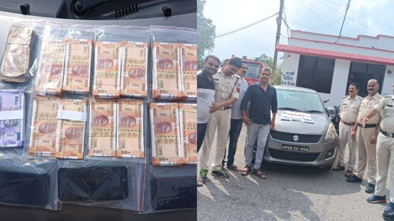 MP News, MP Crime News, Fake Note Smuggling, Satna Police, Satna Crime News