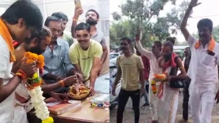 Janmashtami Mangalnath Temple Dwapar Yuga Birth of Shri Krishna in Mathura Birth of Shri Krishna in prison Shajapur Shajapur police station Lord Krishna in the police station