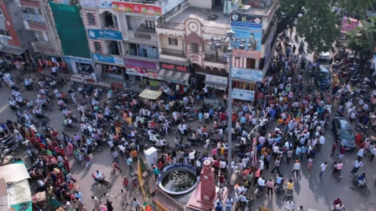 इस विधानसभा सीट पर भाजपा प्रत्याशी का विरोध, एक हजार BJP कार्यकर्ताओं ने विरोध में निकाली बाइक रैली maheshwar bjp candidate virodh, mp news, politics, madhya pradesh