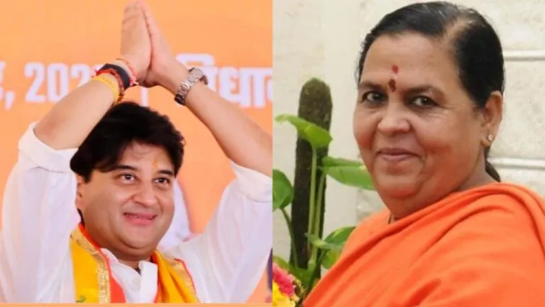 क्या सिंधिया समर्थक मंत्री का टिकट कटवाना चाहती हैं उमा भारती? वायरल चिट्ठी से मचा हड़कंप scindhia and uma bharti, mp news, politics, madhya pradesh, election