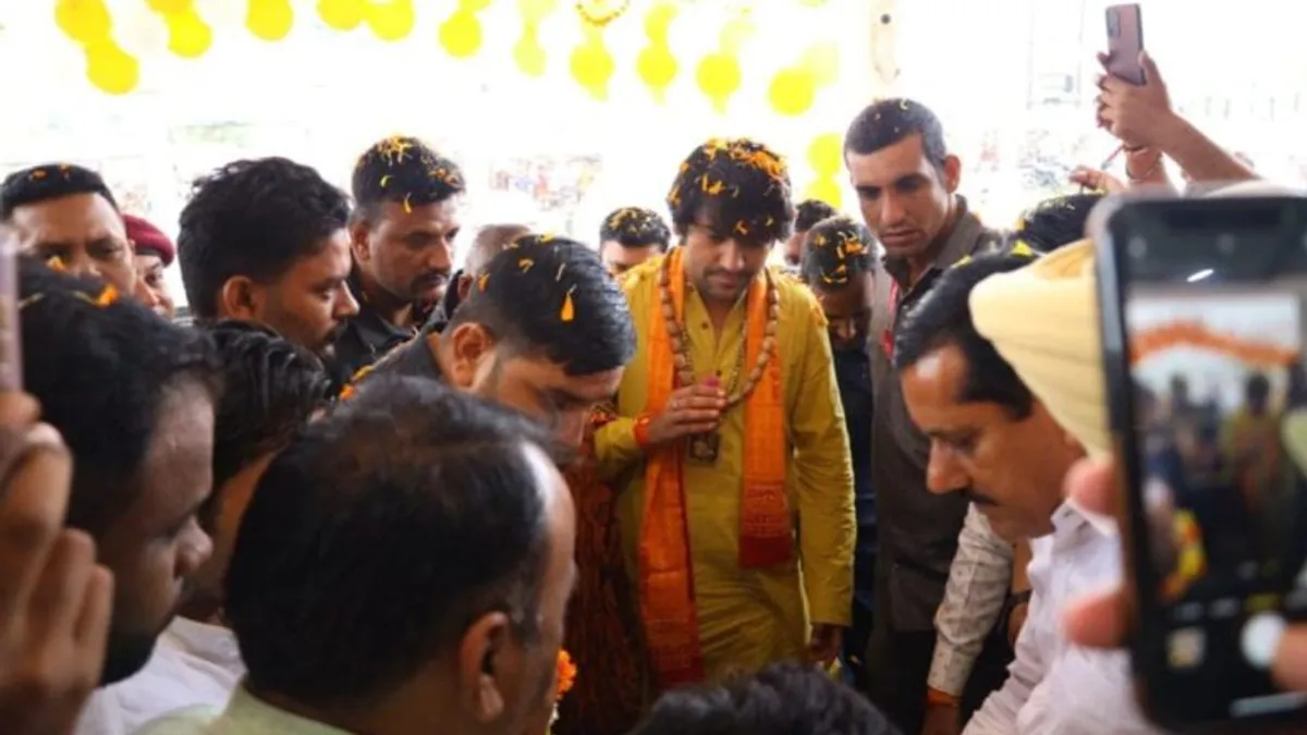 सत्संग के सहारे सियासत: कमलनाथ के बाद शिवराज के ये मंत्री करा रहे धीरेंद्र शास्त्री की हनुमत कथा dhirendra shastri katha, mp news, bageshwar dha, bhupendra singh