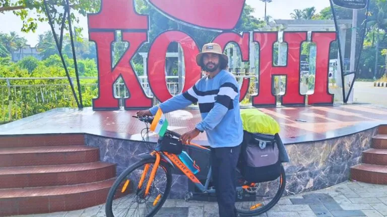 bicycle journey of 7300 kilometers, shahdol, mp news, madhya pradesh, positive news