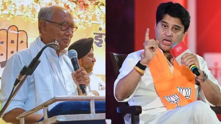 सिंधिया के कांग्रेस छोड़ने पर फिर छलका दिग्विजय का दर्द, बोले- हमने उन्हें चमकाया, लेकिन… mp election 2023 mp politics, mp news update mp breaking news, digvijaya singh