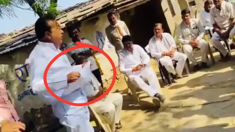 सिंधिया को खुला चैंलेज करने वाले विधायक गोपाल सिंह क्यों मांगने लगे जनता से भीख? जानें mp election 2023 mp politics mp news gopal singh chouhan jyotiraditya sindhiya
