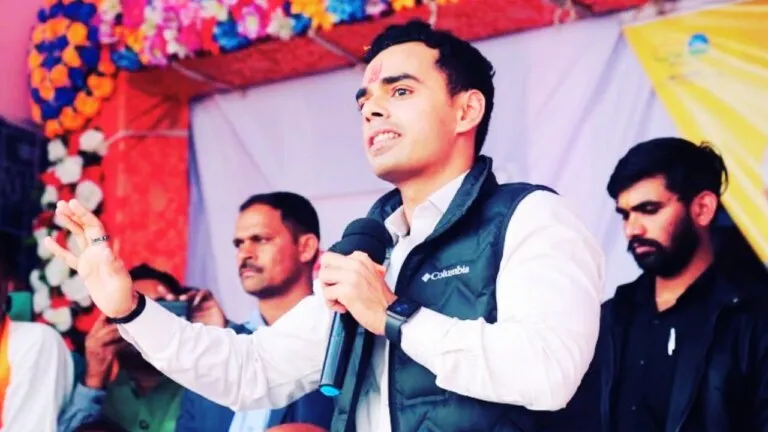 Shivraj singh chauhan son Karthikeya chauhan MP Congress angry or mercy