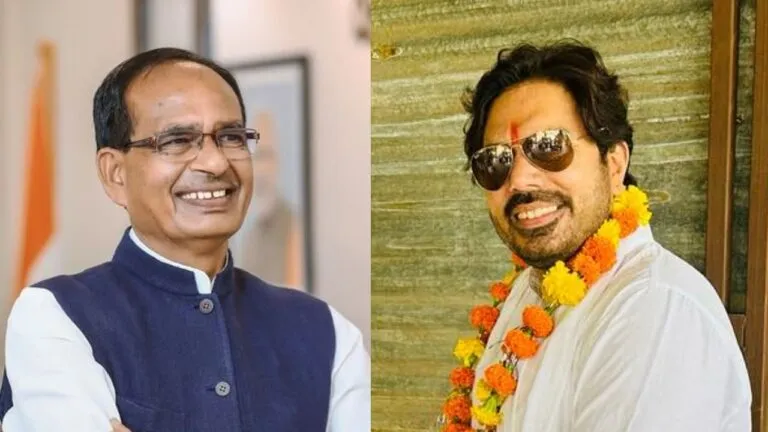 CM shivraj an d vikram mastal, budhini vidhansabha, mp news, mp politics