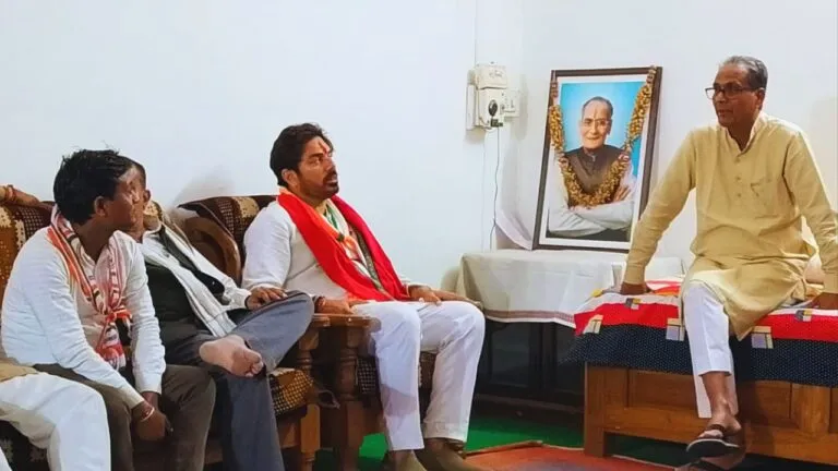 Vikram Mastal reached CM Shivraj Singh Chouhan house, mp news, MP Election 2023, Madhya Pradesh Assembly Election, MP Politics, Shivraj Singh Chauhan, Vikram Mastal
