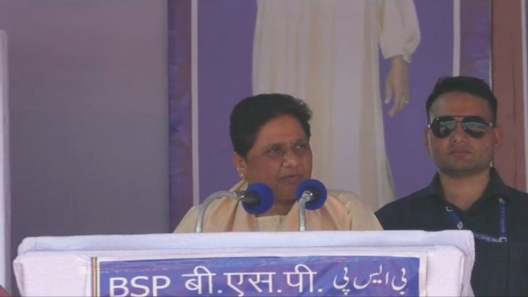 बसपा सुप्रीमो मायावती ने कांग्रेस पर जमकर बोला हमला, BJP पर रखा ‘हल्का हाथ’ BSP, Mayawati, Damoh News, Patharia Assembly Election, MP Election 2023