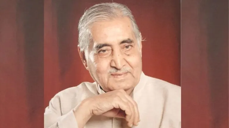 Kailash Joshi, MP News,MP Politics, Madhya Pradesh Chief Ministers, Sleeping Disorder, high sleep disorder, BJP Leader, Jan Sangh Leader, MP High Court, MP High Court News, kusha bhau thakre, Kailash Joshi Son Deepak Joshi, MP Government, Kamal Nath,