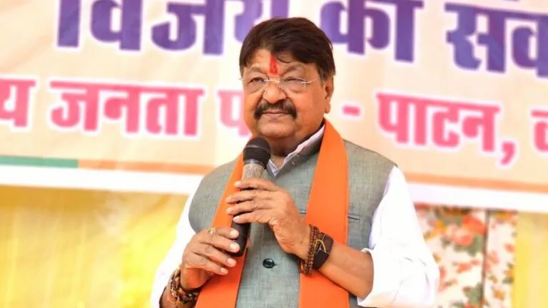 kailash vijayvargiye mp election 2023 mp politics sanjay shukla indore-1 mp election update