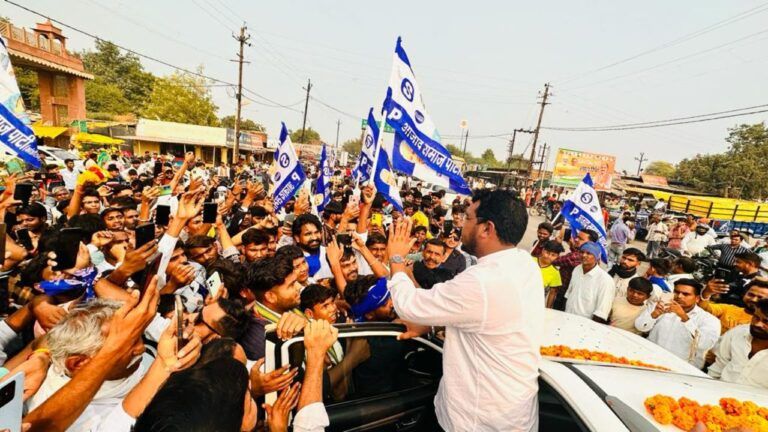 चंद्रशेखर आजाद के रोड शो के बाद प्रत्याशी समेत 300 लोगों पर क्यों दर्ज हुई FIR? जानें mp election 2023 mp politics mp news azad samaj party chandra hekhar ravan mp news