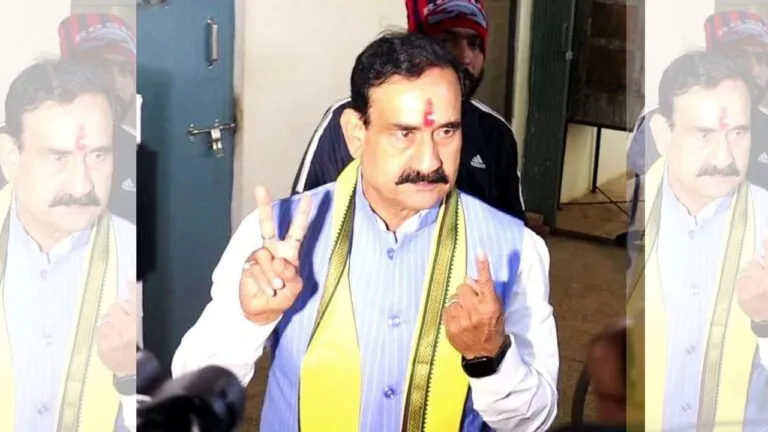MP Election 2023 Shivraj Kamal Nath Kailash Vijayvargiya public hands Crowds polls voting day MP Breaking mp News update