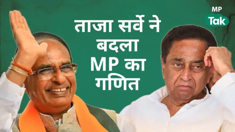 MP के ताजा ओपिनियन पोल में बड़ा उलटफेर, कमलनाथ को मिल रही हार, जानें किसकी बनेगी सरकार! Opinion Poll, India TV, MP Election 2023