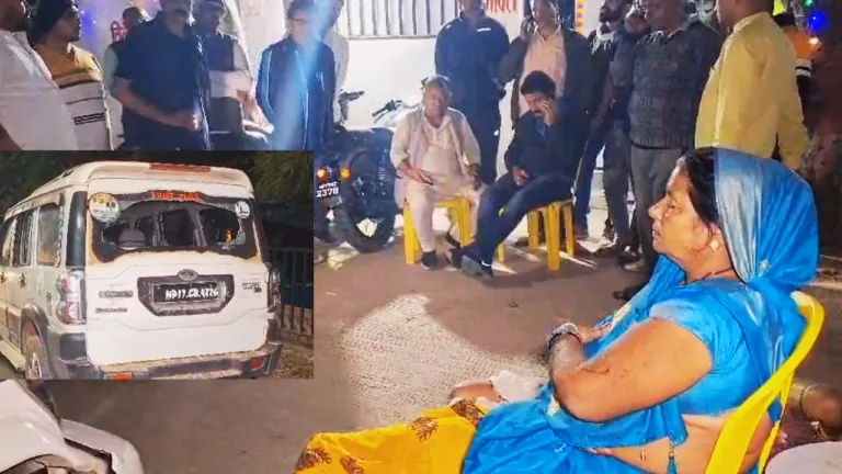 Tribal, District Panchayat women member attacked vehicle vandalized MLA created ruckus Rewa police station MP Elections 2023