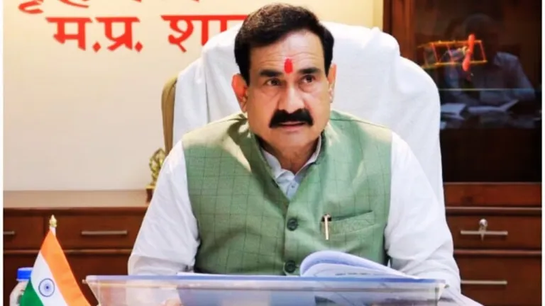 Madhya Pradesh, Home Minister Narottam Mishra, MP BJP, MP Congress, Narottam Mishra, Rajendra Bharti, MP Election Result 2023, MP Election 2023