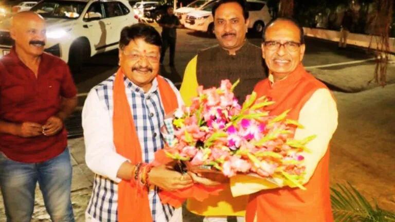 CM फेस की चर्चा के बीच विजयवर्गीय अचानक पहुंचे सीएम शिवराज से मिलने, क्या हुई दोनों के बीच बात? Madhya Pradesh Election Kailash Vijayvargiya CM Shivraj Singh Chauhan CM Face Madhya Pradesh election result