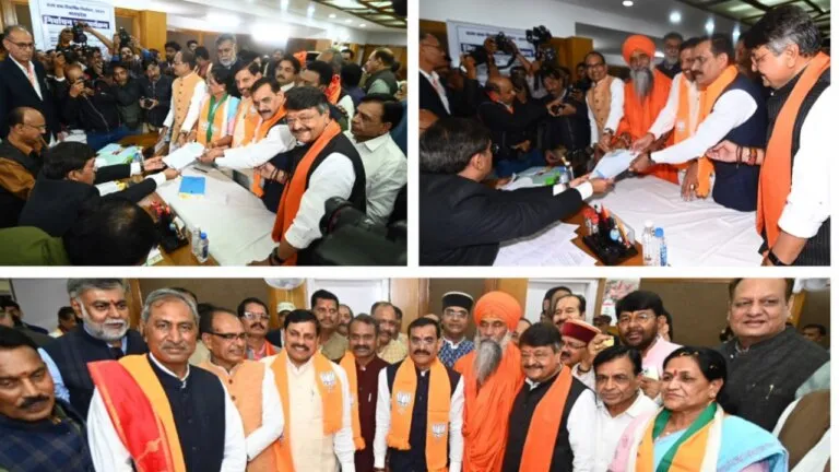 राज्यसभा के लिए कांग्रेस-बीजेपी के सभी 5 उम्मीदवारों ने दाखिल किया नामांकन, सभी का निर्विरोध चुना जाना तय Rajya Sabha Elections, Madhya Pradesh News, MP Congress, MP BJP, Rajya Sabha Candidates