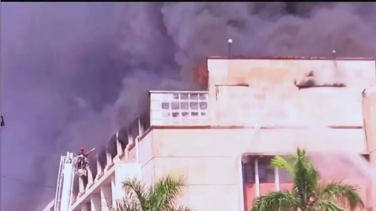 वल्लभ भवन में लगी आगजनी की जांच के लिए बनी समिति