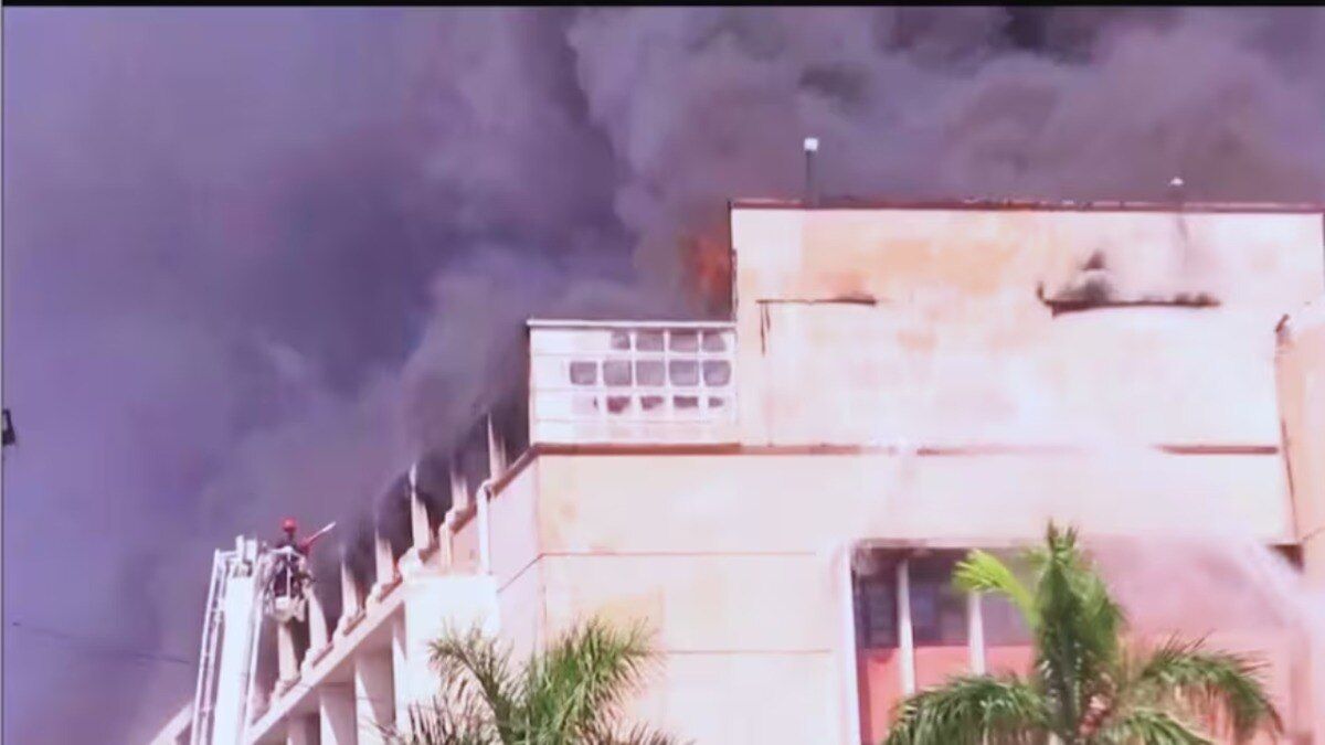 वल्लभ भवन में लगी आगजनी की जांच के लिए बनी समिति