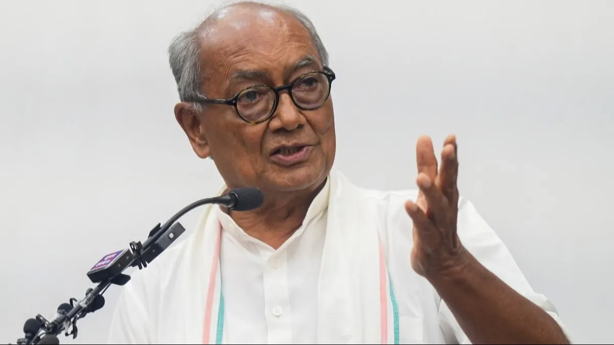 दिग्विजय सिंह ने केजरीवाल को लेकर जताया दुख, बोले "उनका कसूर सिर्फ इतना, वे हमारे पार्टनर बन गए" Digvijay Singh