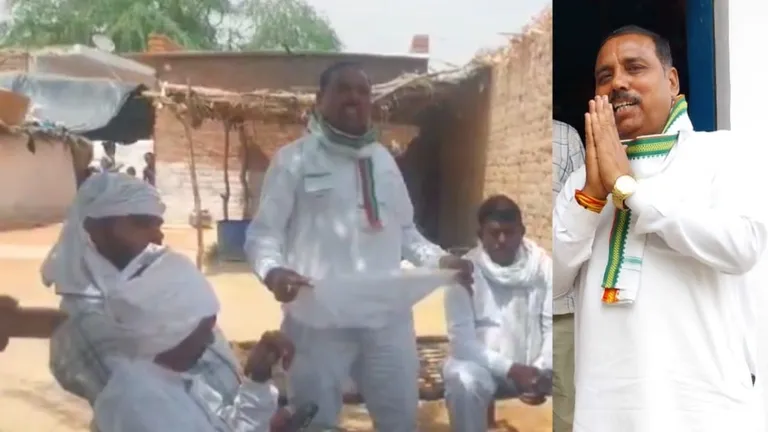 ग्वालियर लोकसभा सीट जीतने कांग्रेस कर रही पूरे जतन, विधायक सुरेश राजे झोली फैलाकर मांग रहे वोट ग्वालियर लोकसभा सीट