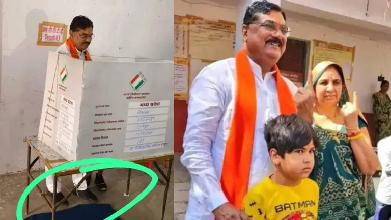 पोते के साथ वोटिंग कर रहे थे पूर्व मंत्री कमल पटेल? तस्वीर सामने आई तो मच गया बवाल, अब होगा बड़ा एक्शन पूर्व मंत्री कमल पटेल