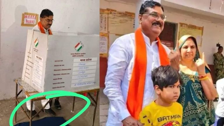 पोते के साथ वोटिंग कर रहे थे पूर्व मंत्री कमल पटेल? तस्वीर सामने आई तो मच गया बवाल, अब होगा बड़ा एक्शन पूर्व मंत्री कमल पटेल
