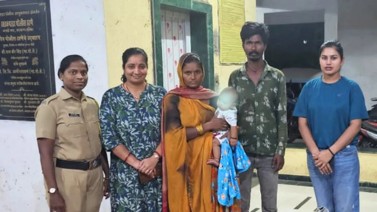 पुलिस ने मासूम को सकुशल खोजा
