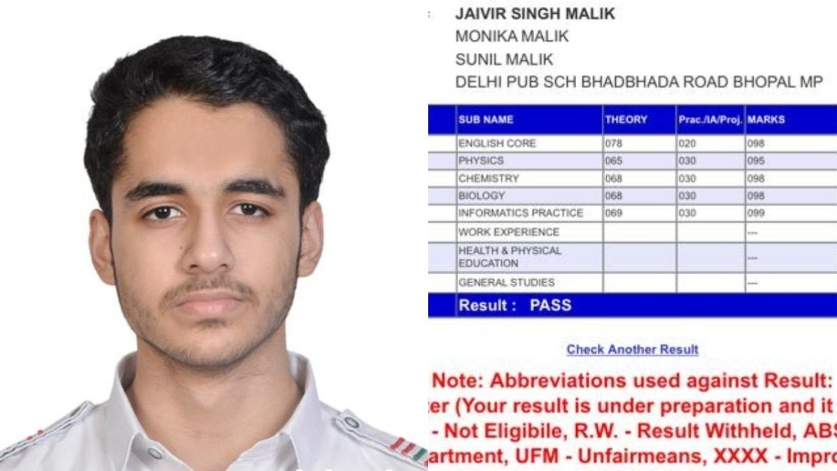 CBSE Board 12th Topper: 12वीं के टॉपर जयवीर को मिले इतने ज्यादा नंबर कि मार्कशीट हो गई वायरल भोपाल के जयवीर मलिक ने 12th परीक्षा में कर दिया धमाका.