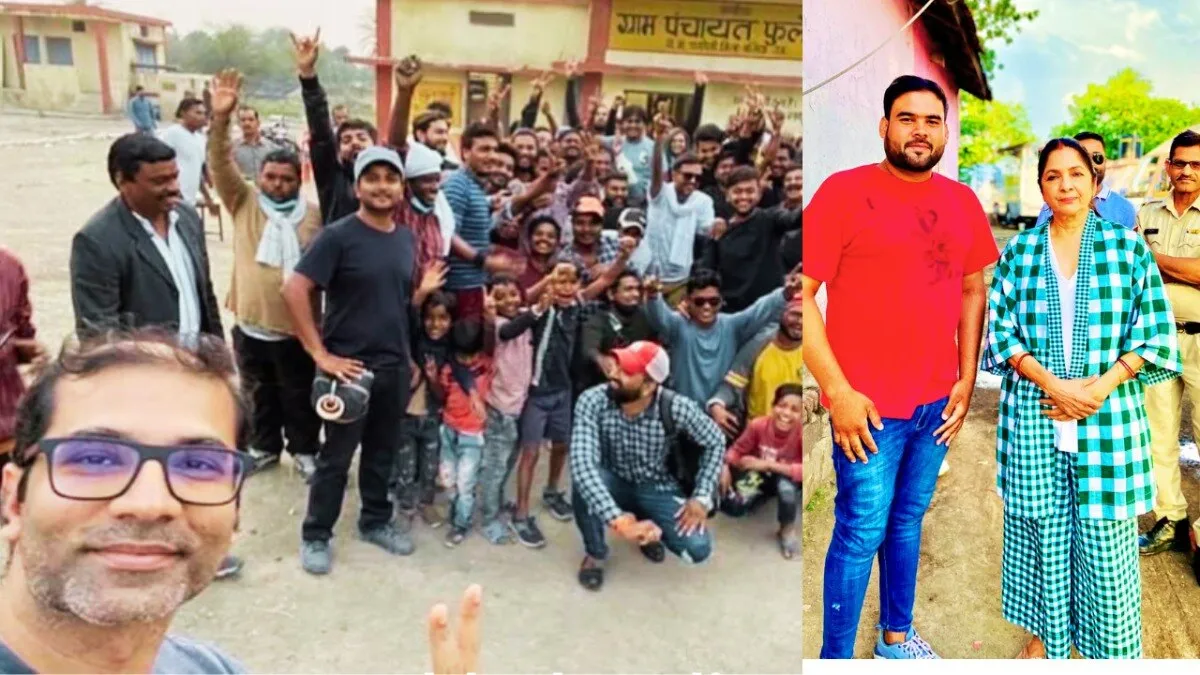 एमपी के सीहोर जिले में हुई है पंचायत वेब सीरीज की शूटिंग.