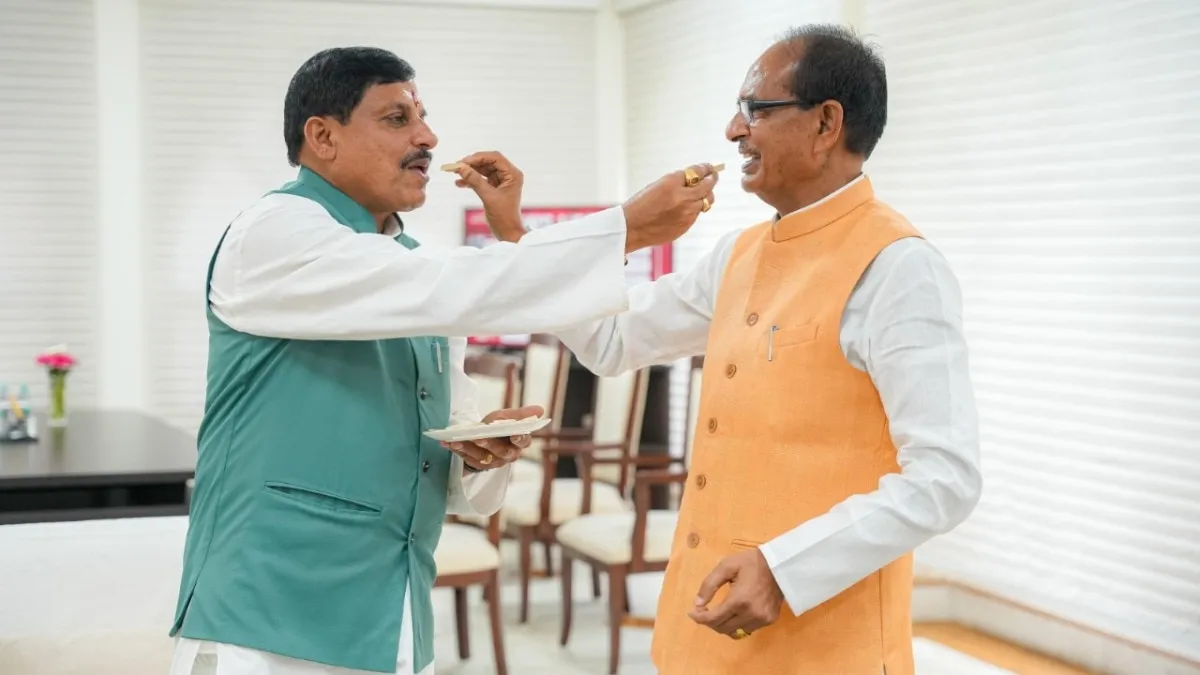  CM Mohan Yadav, former CM Shivraj Singh 