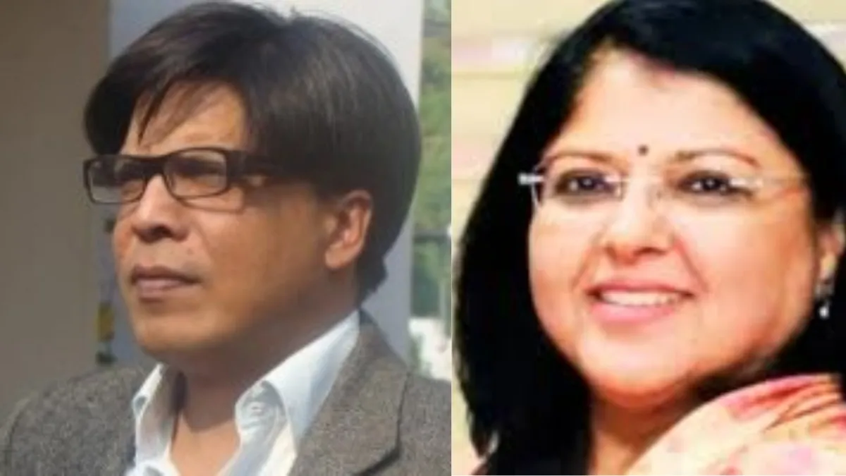 IAS Rajesh Rajoura and Chief Secretary Veera Rana