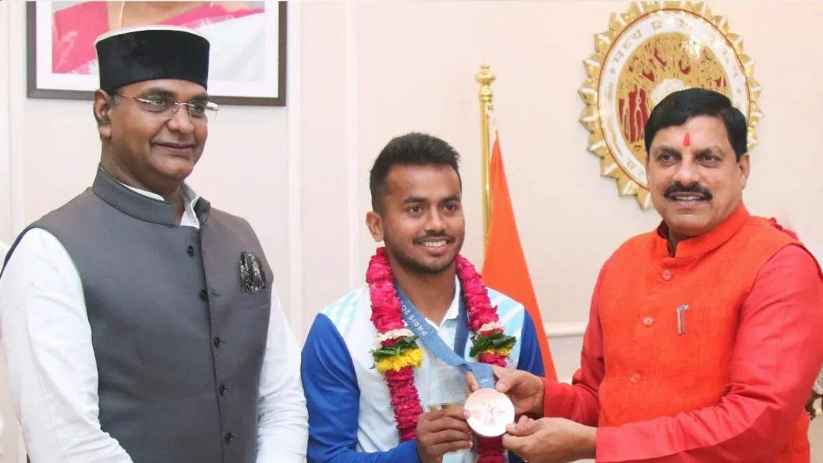 मुख्यमंत्री मोहन यादव से मिले विवेक सागर
