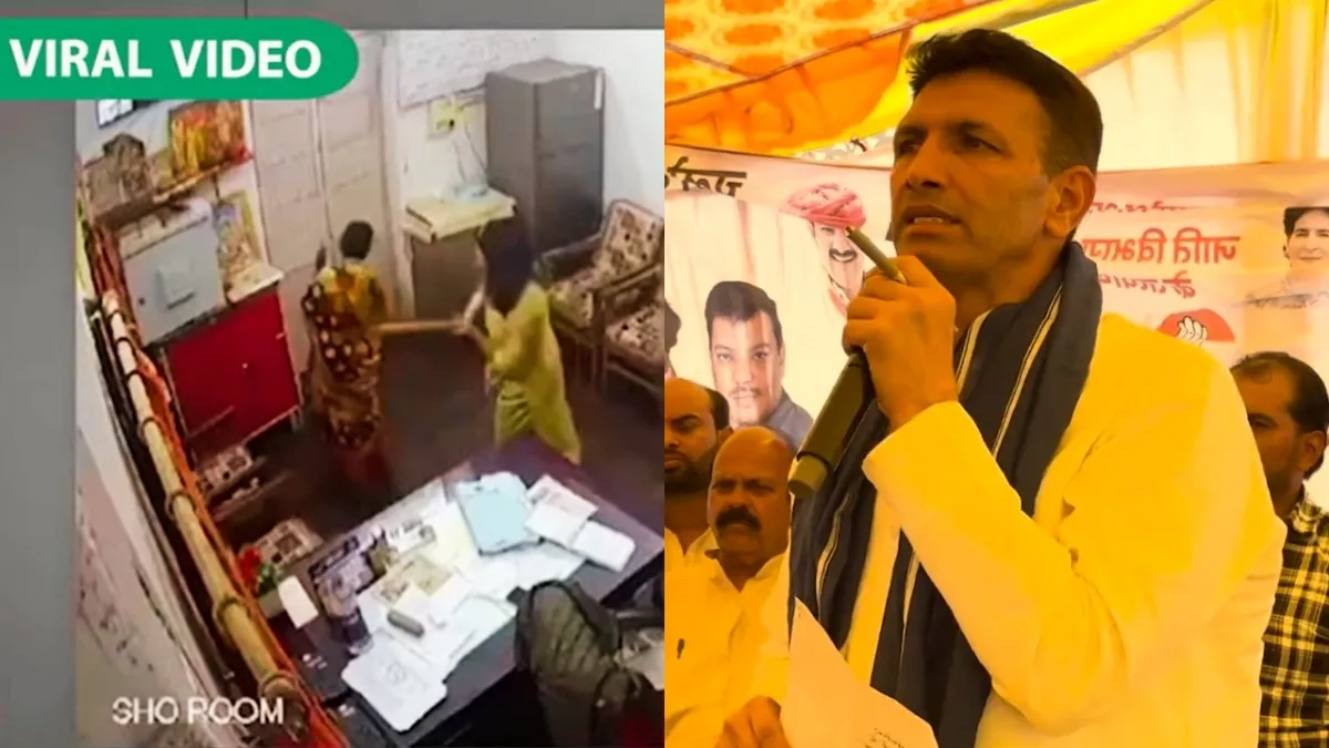 कटनी के जीआरपी थाने में थाना प्रभारी द्वारा एक बुजुर्ग महिला की बेरहमी से पिटाई का वीडियो वायरल हो गया है.