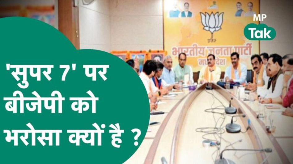 Madhya Pradesh Assembly Election 2023 : BJP के ये ‘7 सुपर स्टार’ करेंगे Shivraj की नैया पार ?|MP Tak Video Thumbnail