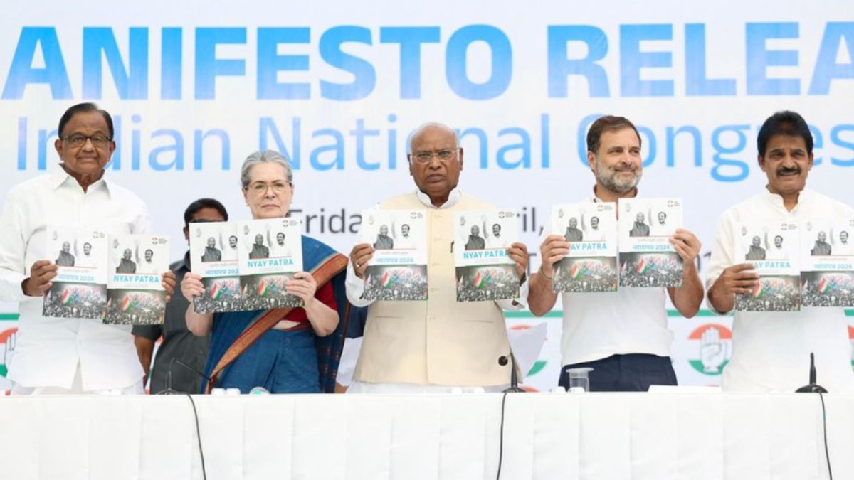 Lok Sabha Election News Live: लोकसभा चुनाव 2024 के लिए कांग्रेस ने जारी किया अपना मैनिफेस्टो NewsTak